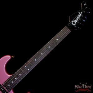 Charvel Custom Shop San Dimas HSS Floyd Rose 1984 Rosewood Fingerboard Reverse Headstock Burgundy Mist Metallic 8.40 LBS - Image 4