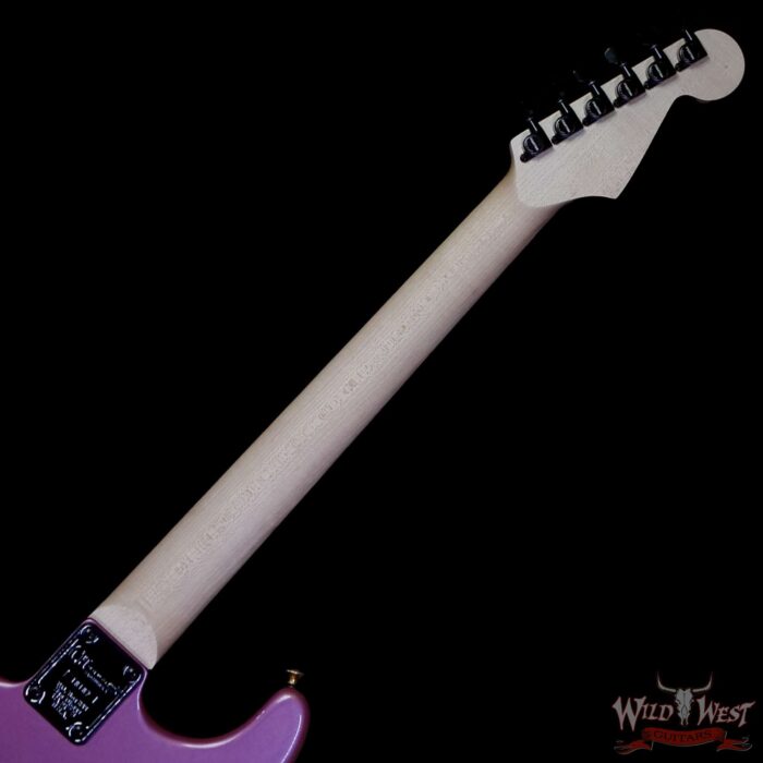 Charvel Custom Shop San Dimas HSS Floyd Rose 1984 Rosewood Fingerboard Reverse Headstock Burgundy Mist Metallic 8.40 LBS - Image 5