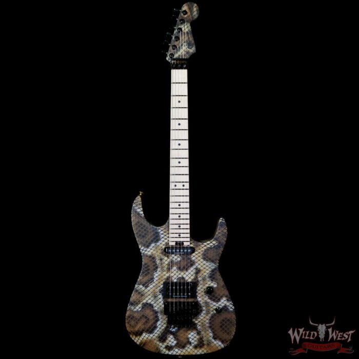 Charvel Custom Shop Warren DeMartini USA Signature Snake Maple Fingerboard Snakeskin - Image 3