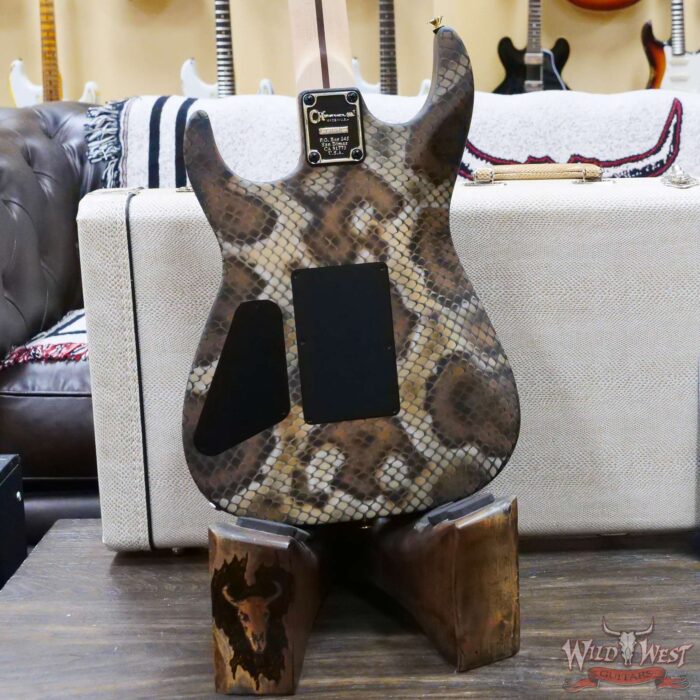 Charvel Custom Shop Warren DeMartini USA Signature Snake Maple Fingerboard Snakeskin - Image 11