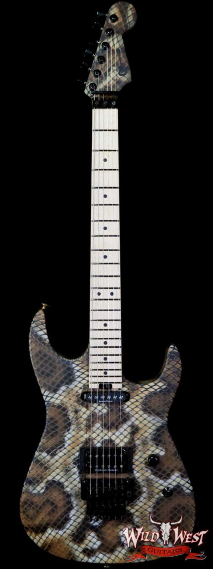 Charvel Custom Shop Warren DeMartini USA Signature Snake Maple Fingerboard Snakeskin
