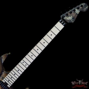 Charvel Custom Shop Warren DeMartini USA Signature Snake Maple Fingerboard Snakeskin - Image 4