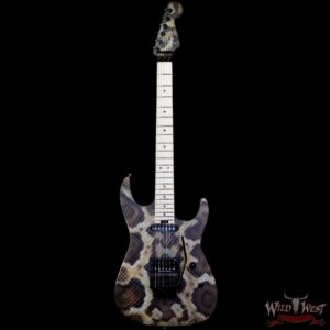 Charvel Custom Shop USA Warren DeMartini Signature Snake SH Floyd Rose Maple Neck Snakeskin Graphic - Image 3