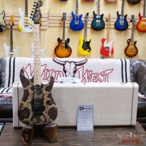 Charvel Custom Shop USA Warren DeMartini Signature Snake SH Floyd Rose Maple Neck Snakeskin Graphic - Image 6