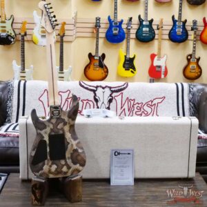 Charvel Custom Shop USA Warren DeMartini Signature Snake SH Floyd Rose Maple Neck Snakeskin Graphic - Image 9