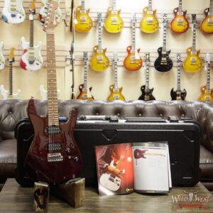 Charvel Custom Shop Charvel USA Select DK 24 Dinky HH 2PT CM Oxblood - Image 8
