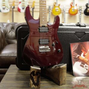 Charvel Custom Shop Charvel USA Select DK 24 Dinky HH 2PT CM Oxblood - Image 9
