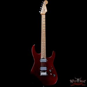 Charvel Custom Shop Charvel USA Select DK 24 Dinky HH 2PT CM Oxblood - Image 3