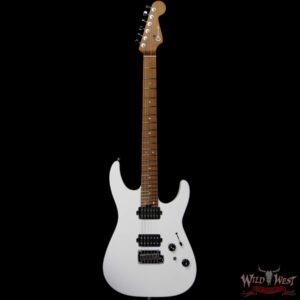 Charvel Custom Shop USA Select DK 24 Dinky HH 2PT CM Satin White - Image 3