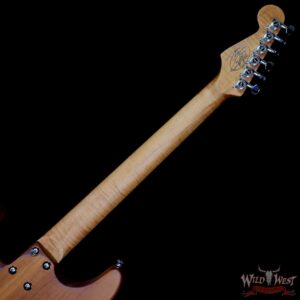 Charvel Custom Shop Guthrie Govan USA Signature HSH Flame Maple Top Caramelized Basswood Body Natural 7.90 LBS - Image 5