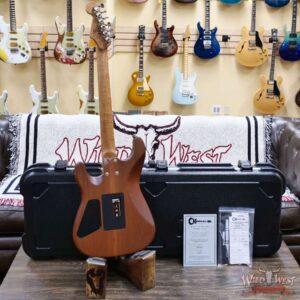 Charvel Custom Shop Guthrie Govan USA Signature HSH Flame Maple Top Caramelized Basswood Body Natural 7.90 LBS - Image 9