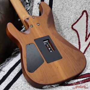 Charvel Custom Shop Guthrie Govan USA Signature HSH Flame Maple Top Caramelized Basswood Body Natural 7.90 LBS - Image 11