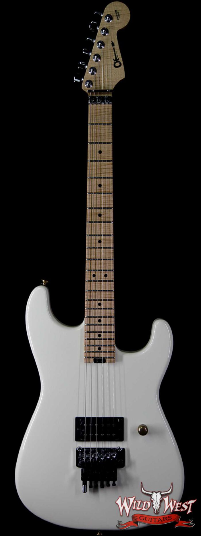 2017 Charvel Custom Shop Red Dave Masterbuilt One of a kind San Dimas Floyd Rose Milkshake - Image 1