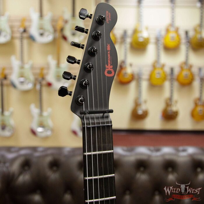 2019 NAMM #813 Charvel USA Custom Shop “Red” Dave Nichols Masterbuilt Style 2 HH Black & Red - Image 7