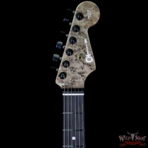 Charvel Custom Shop Wild West 011 Masterbuilt Red Dave Flame San Dimas HH Kill Switch Trans Charcoal - Image 8