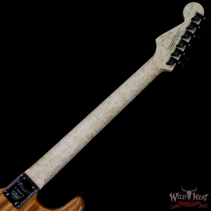 Charvel Custom Shop Wild West 011 Masterbuilt Red Dave Flame San Dimas HH Kill Switch Trans Charcoal - Image 11