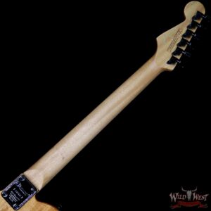 Charvel USA Custom Shop WW007 Masterbuilt Red Dave Style 2 HH Flame Top Hardtail Kill Switch Natural - Image 11