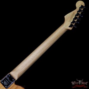 Charvel Custom Shop Wild West 008 Masterbuilt Red Dave Style 2 Flame Top Kill Switch Trans Charcoal - Image 11