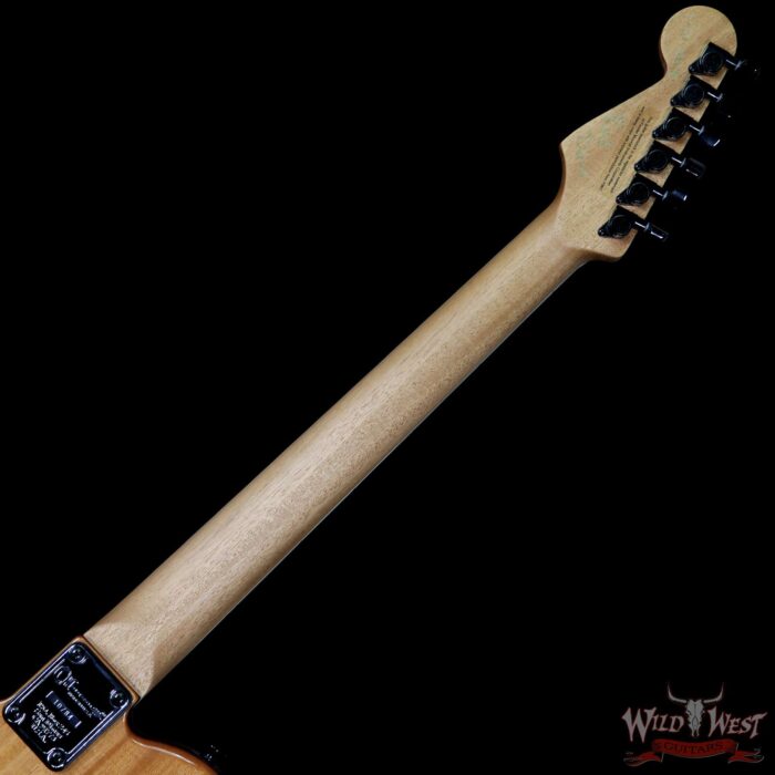Charvel Custom Shop Wild West 008 Masterbuilt Red Dave Style 2 Flame Top Kill Switch Trans Charcoal - Image 11