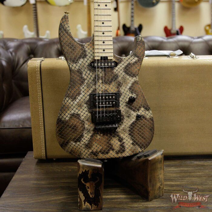 Charvel USA Warren DeMartini Signature Snake Maple Fingerboard Snakeskin - Image 12