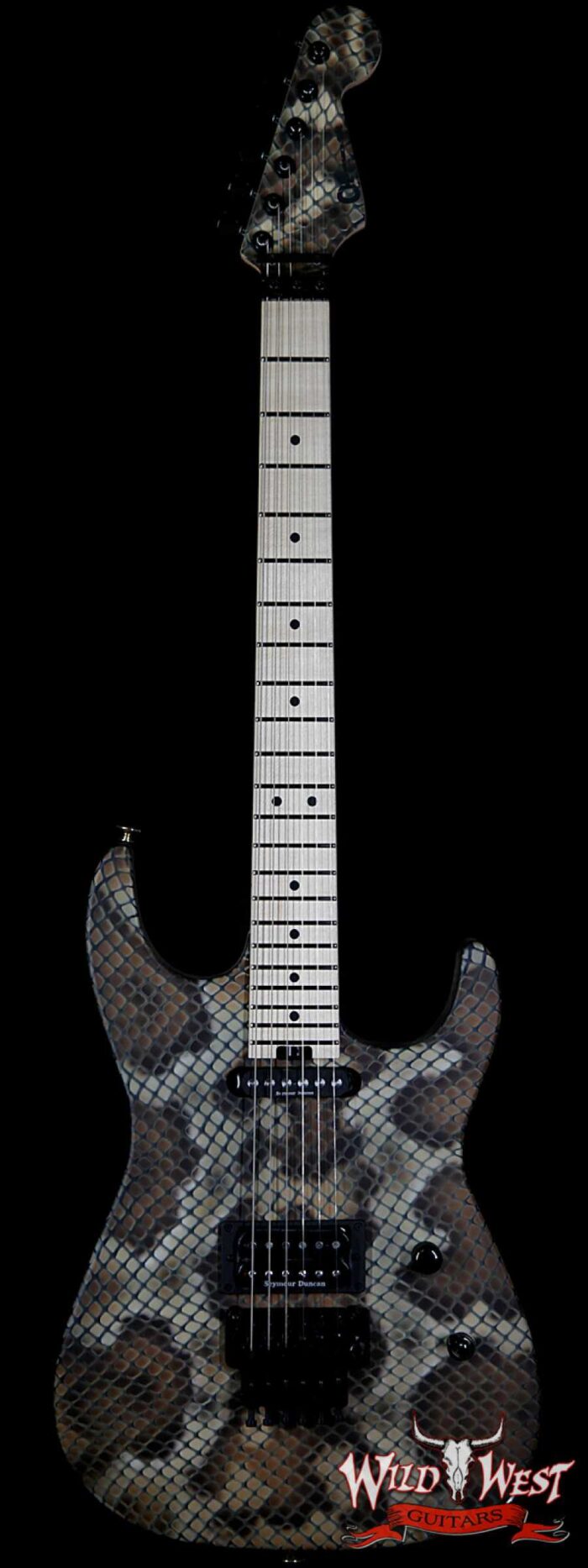 Charvel USA Warren DeMartini Signature Snake Maple Fingerboard Snakeskin - Image 1