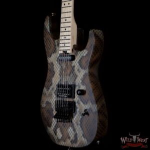 Charvel USA Warren DeMartini Signature Snake Guitar SH Floyd Rose Snakeskin Graphic Signed By Warren DeMartini - Image 3