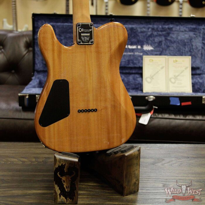 Charvel Custom Shop WW006 Masterbuilt Red Dave Style 2 HH Quilt Maple Top Birdseye Maple Board Natural - Image 14