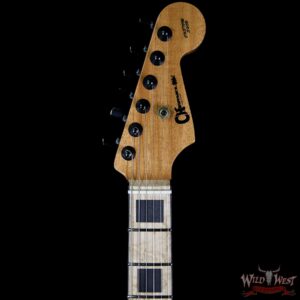 Charvel Custom Shop WW006 Masterbuilt Red Dave Style 2 HH Quilt Maple Top Birdseye Maple Board Natural - Image 7