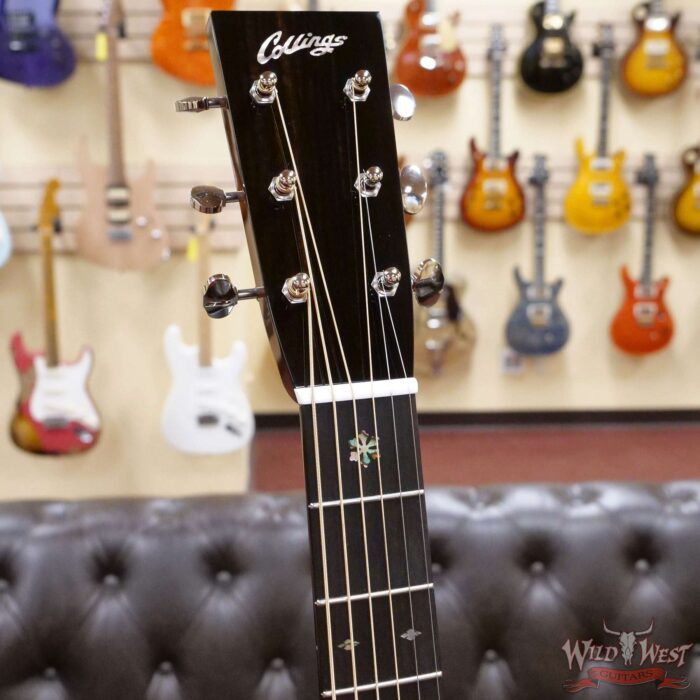 Collings OM Series OM2H Sitka Spruce Top East Indian Rosewood Back & Sides 45 Style Inlays Sunburst - Image 7