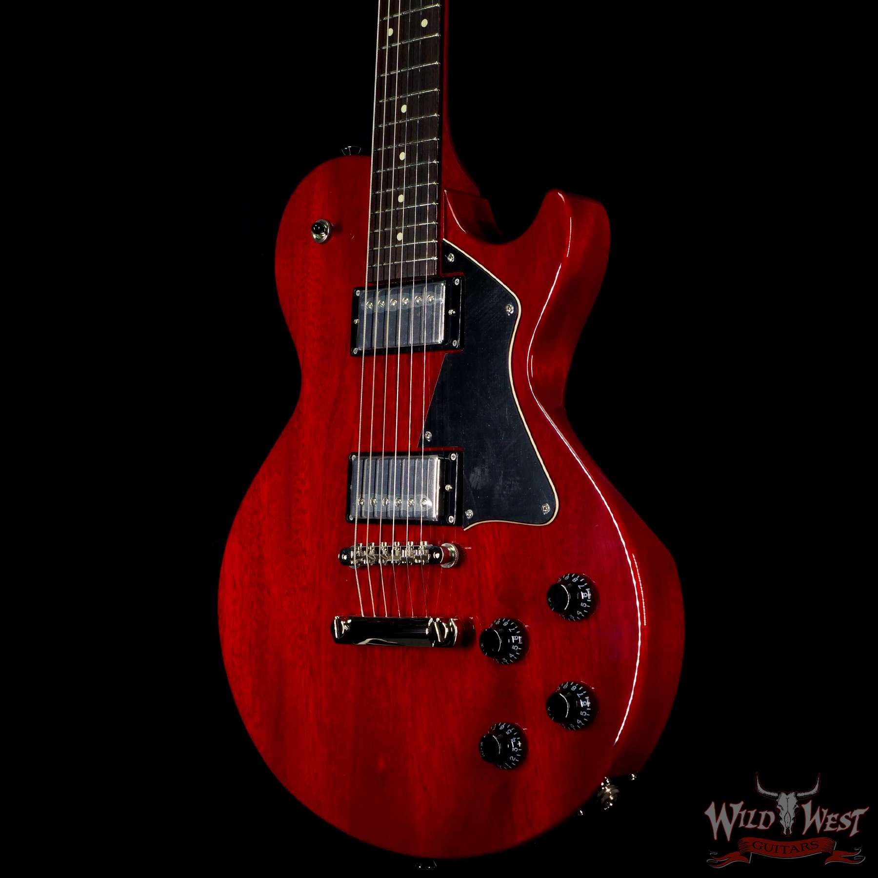 collings-2900211681-br__wwg.jpg Collings 290 Singlecut HH Lollar Imperial Humbuckers Rosewood Fingerboard Faded Crimson - Image 2