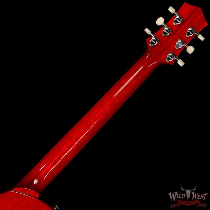Collings 290 Singlecut HH Lollar Imperial Humbuckers Rosewood Fingerboard Faded Crimson - Image 5