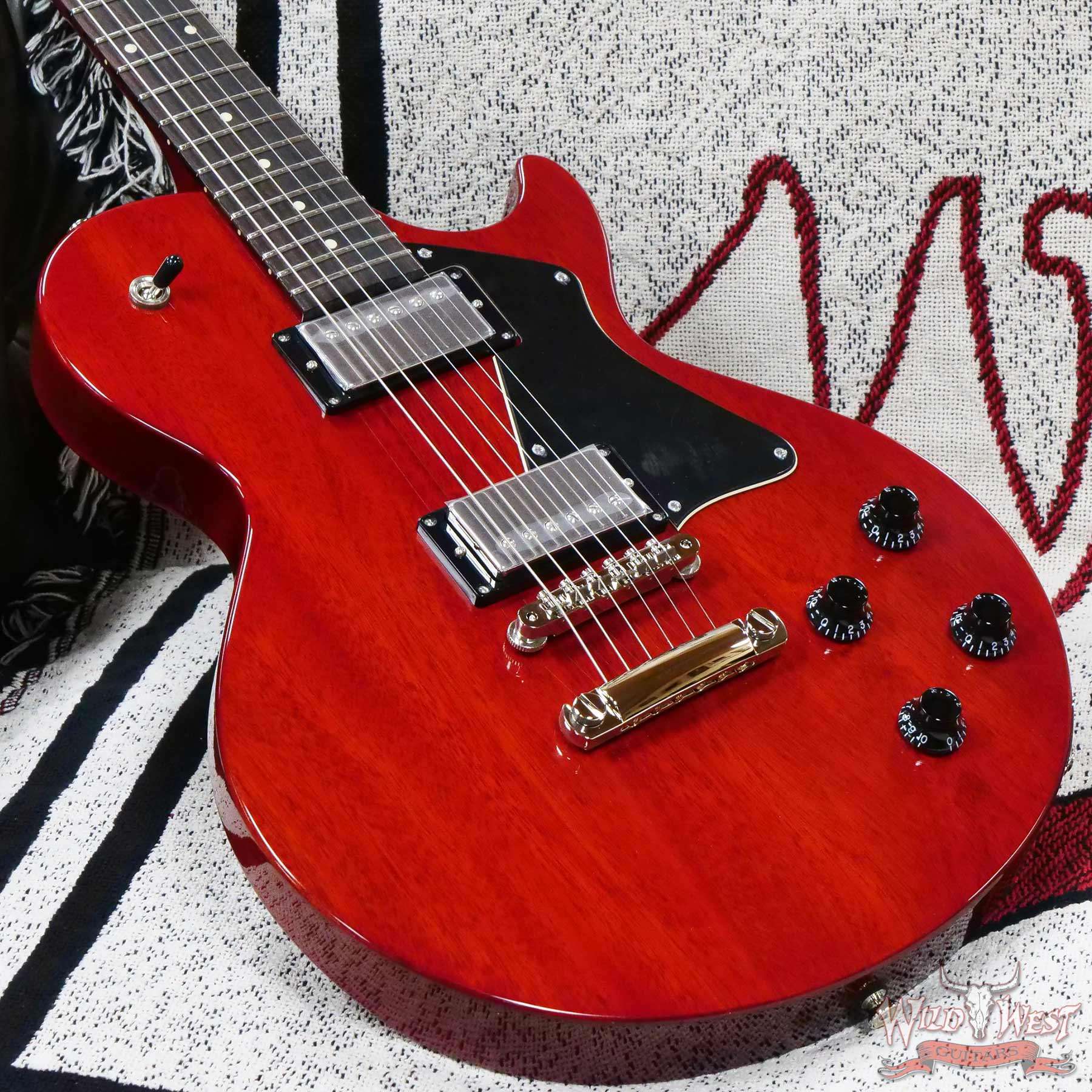 collings-2900211681-d3__wwg.jpg Collings 290 Singlecut HH Lollar Imperial Humbuckers Rosewood Fingerboard Faded Crimson - Image 8