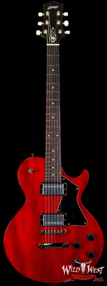 Collings 290 Singlecut HH Lollar Imperial Humbuckers Rosewood Fingerboard Faded Crimson