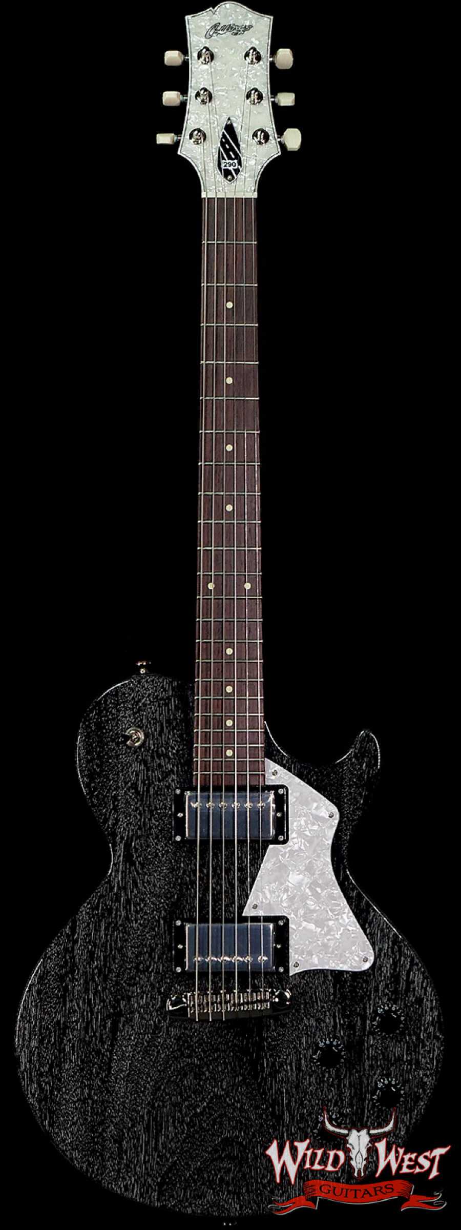 collings-290211661-main__wwg_large.jpg Collings 290 Singlecut HH Lollar Imperial Humbuckers Pearloid Headstock Veneer Rosewood Fingerboard Doghair - Image 1