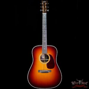 Collings D Serise Dreadnought D2H Sitka Spruce Top East Indian Rosewood Back & Sides Sunburst - Image 3