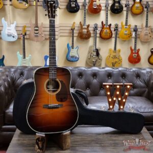 Collings D Serise Dreadnought D2H Sitka Spruce Top East Indian Rosewood Back & Sides Sunburst - Image 6
