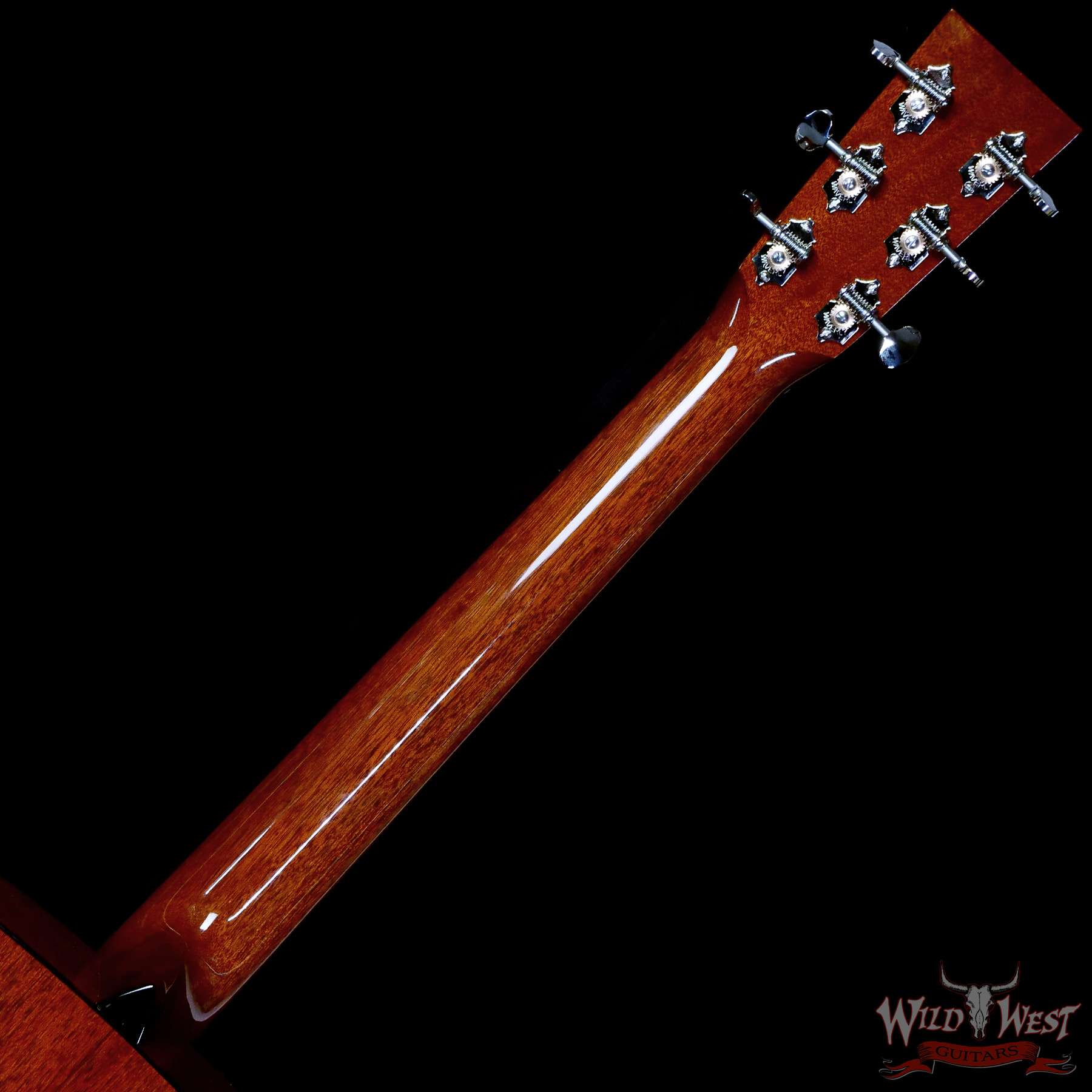 collings-33203-c3__wwg.jpg Collings OM Series OM1 Sitka Spruce Top Honduran Mahogany Back & Sides 45 Style Snowflake Inlays Sunburst - Image 5