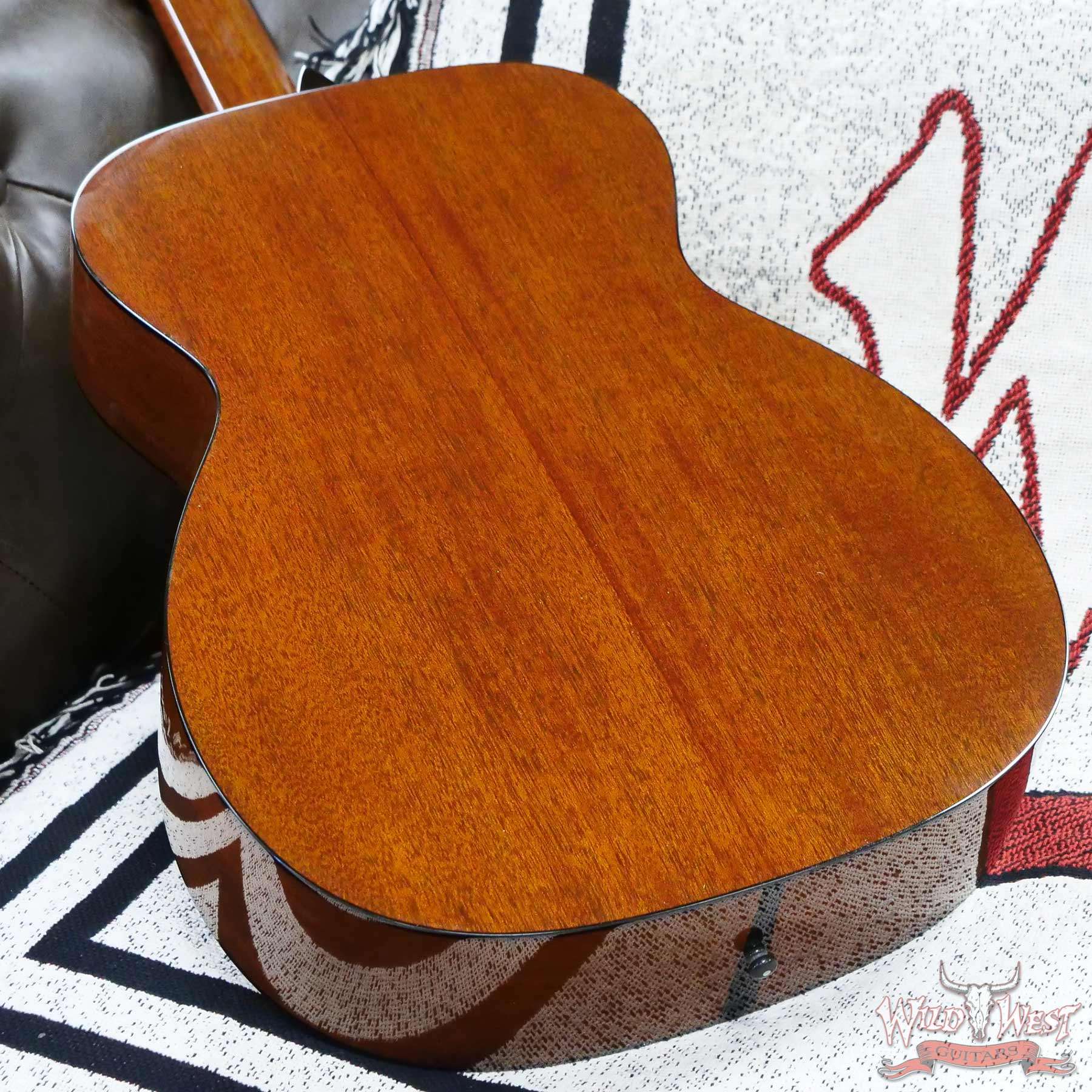 collings-33203-d7__wwg.jpg Collings OM Series OM1 Sitka Spruce Top Honduran Mahogany Back & Sides 45 Style Snowflake Inlays Sunburst - Image 12