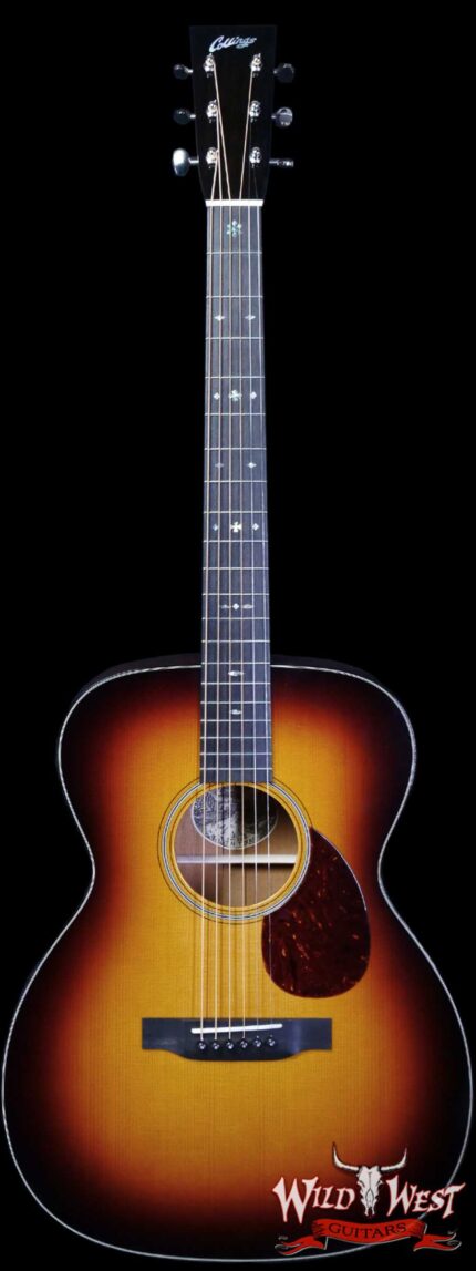 Collings OM Series OM1 Sitka Spruce Top Honduran Mahogany Back & Sides 45 Style Snowflake Inlays Sunburst
