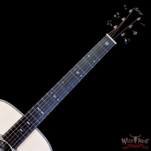 Collings OM Series OM2H Sitka Spruce Top East Indian Rosewood Back & Sides 45 Style Snowflake Inlays Natural 4.30 LBS - Image 4