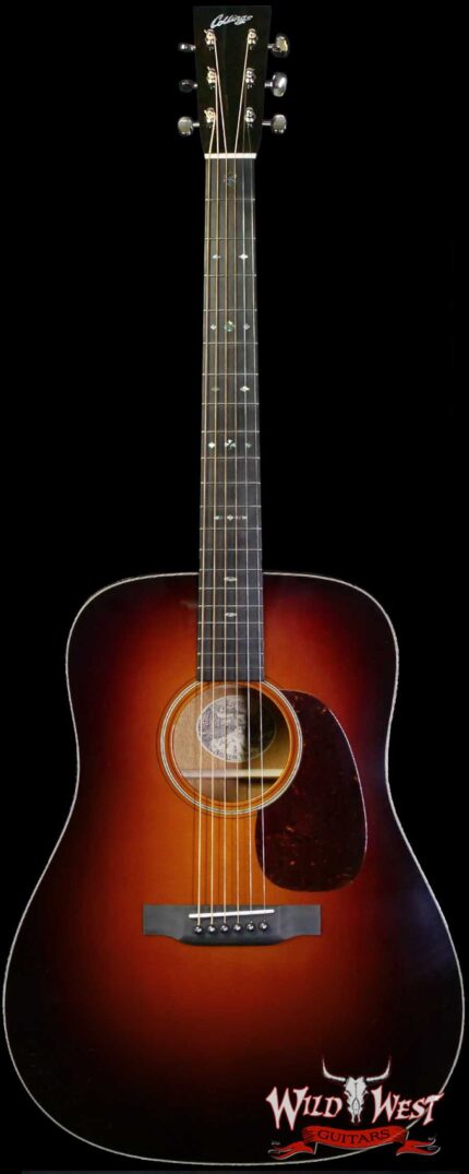 Collings D Serise Dreadnought D1 Sitka Spruce Top Honduran Mahogany Back & Sides 42 Style Snowflake Inlays Sunbusrt