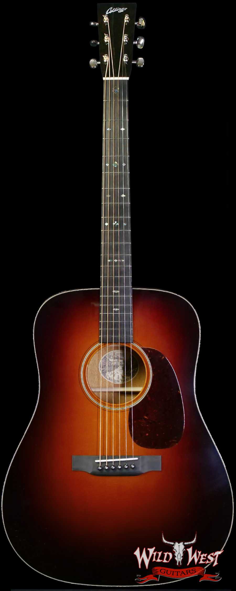collings-35188-main__wwg_large.jpg Collings D Serise Dreadnought D1 Sitka Spruce Top Honduran Mahogany Back & Sides 42 Style Snowflake Inlays Sunbusrt - Image 1