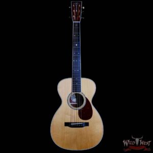 Collings Baby Series Baby-3-MR-A Baked Adirondack Spruce Top Madagascar Rosewood Back & Sides 45 Style Snowflake & Torch Peghead Inlays Natural 3.45 LBS - Image 3