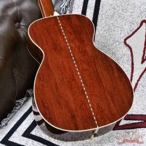 Collings Baby Series Baby-3-MR-A Baked Adirondack Spruce Top Madagascar Rosewood Back & Sides 45 Style Snowflake & Torch Peghead Inlays Natural 3.45 LBS - Image 12