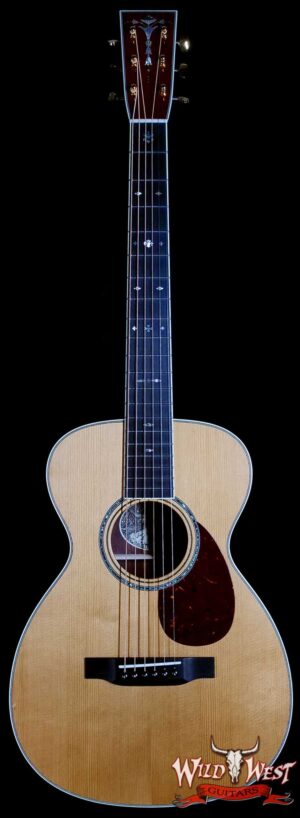 Collings Baby Series Baby-3-MR-A Baked Adirondack Spruce Top Madagascar Rosewood Back & Sides 45 Style Snowflake & Torch Peghead Inlays Natural 3.45 LBS