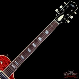 Collings CL Series City Limits Deluxe Premium Quilt Top Faded Cherry - Image 4