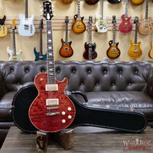 Collings CL Series City Limits Deluxe Premium Quilt Top Faded Cherry - Image 6