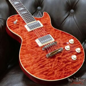 Collings CL Series City Limits Deluxe Premium Quilt Top Faded Cherry - Image 8