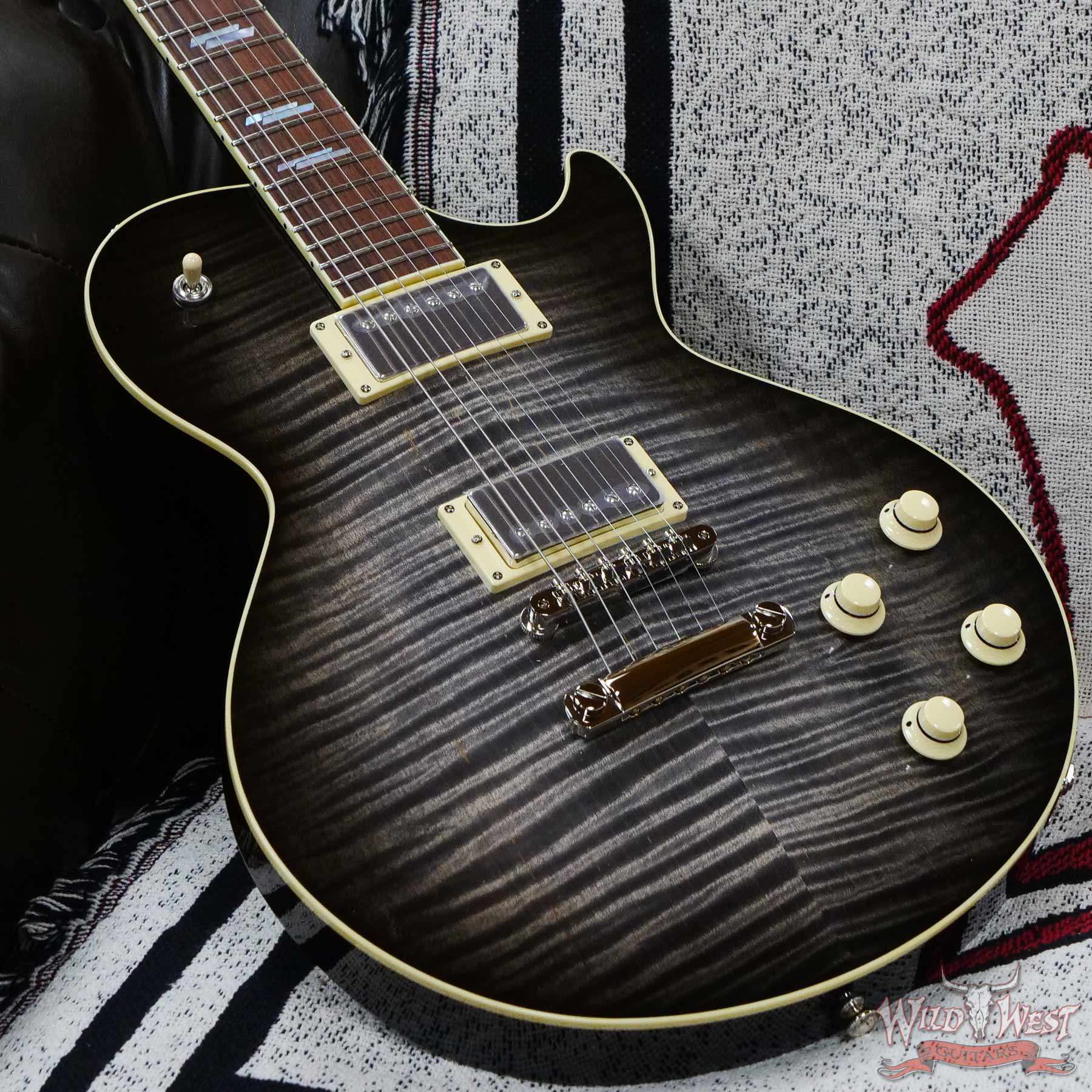 collings-cl211451-d3__wwg.jpg Colling CL Serise City Limited Deluxe Flame Maple Top Charcoal Burst - Image 7