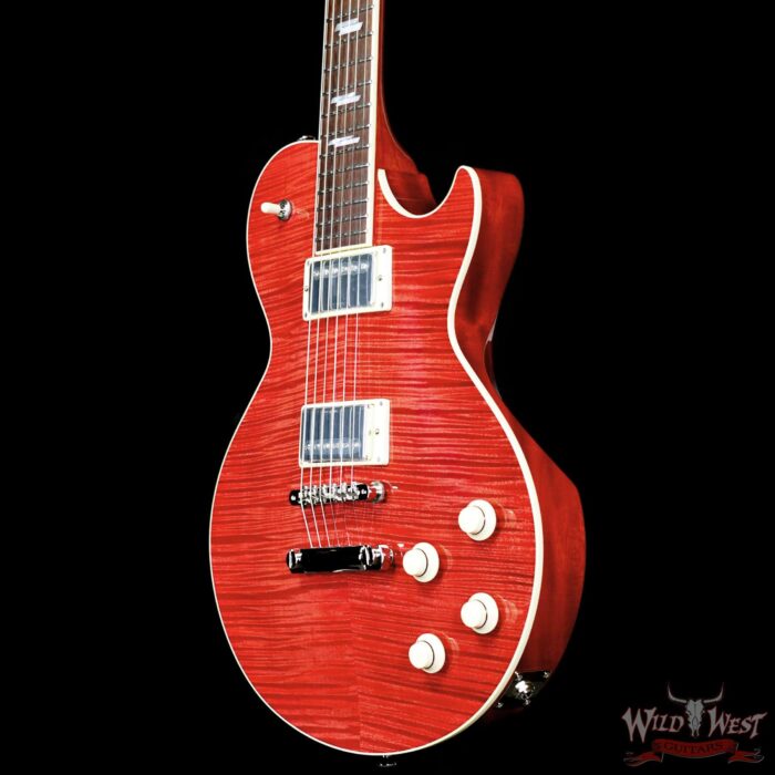 Collings CL Series City Limits Deluxe Premium Flame Top Faded Cherry 8.30 LBS - Image 2